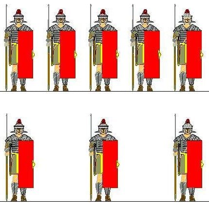 roman battle clipart