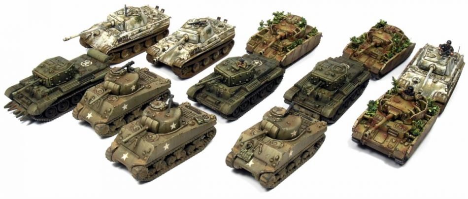 Victrix 12mm Ww2 Tanks Now Available