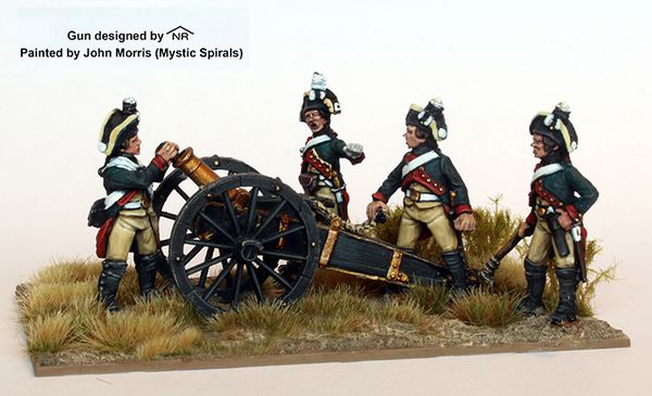 28mm 1806 Saxon artillery - Karwansaray Publishers