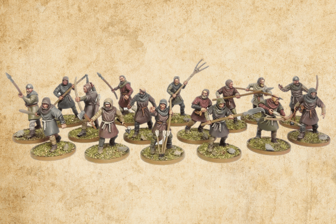 28mm Peasant Levy