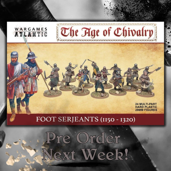 28mm plastic Serjeants on foot - Karwansaray Publishers