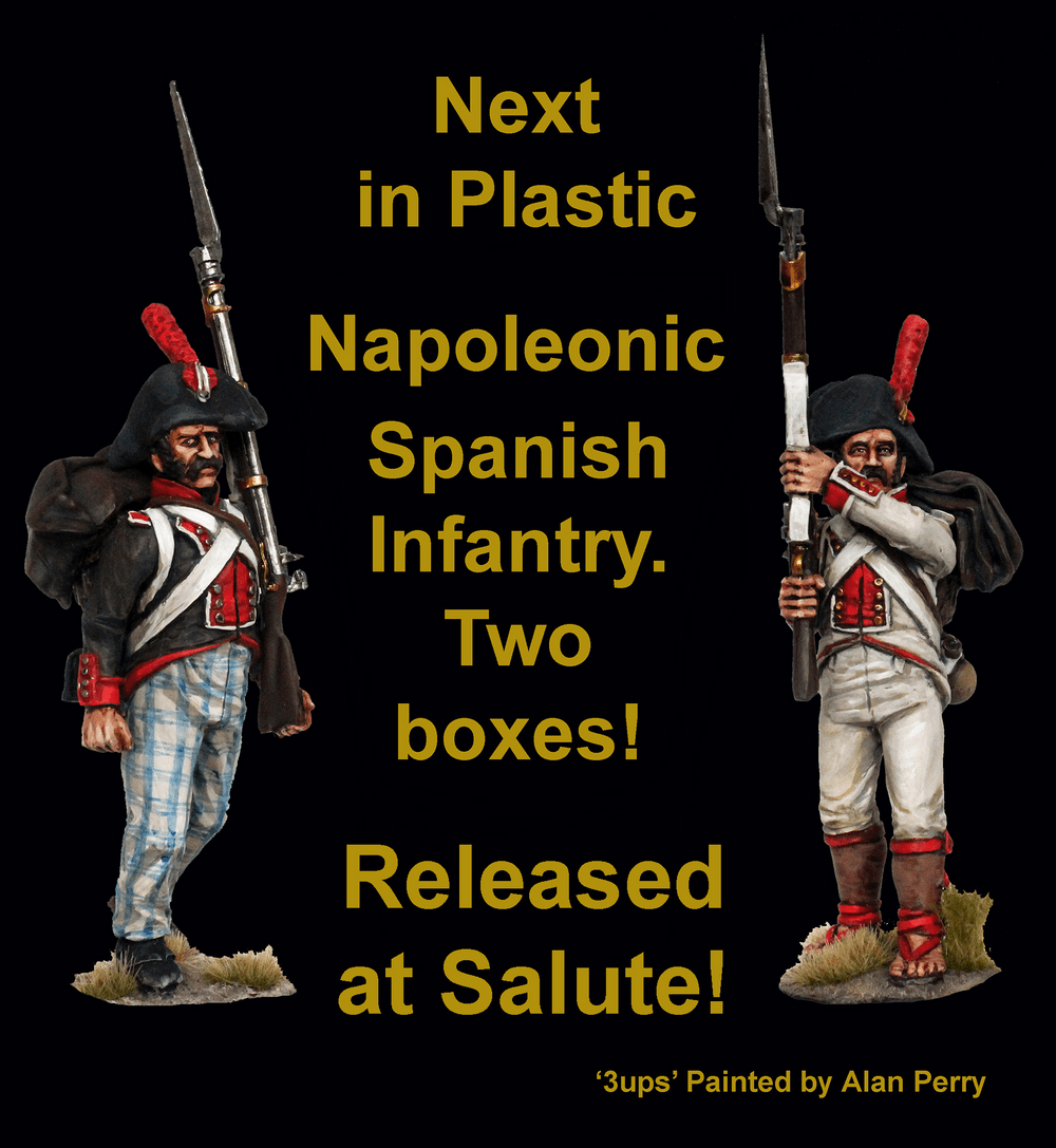 28mm plastic Spanish Infantry