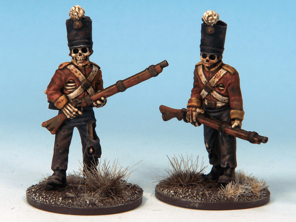 28mm skeletal Napoleonic soldiers - Karwansaray Publishers