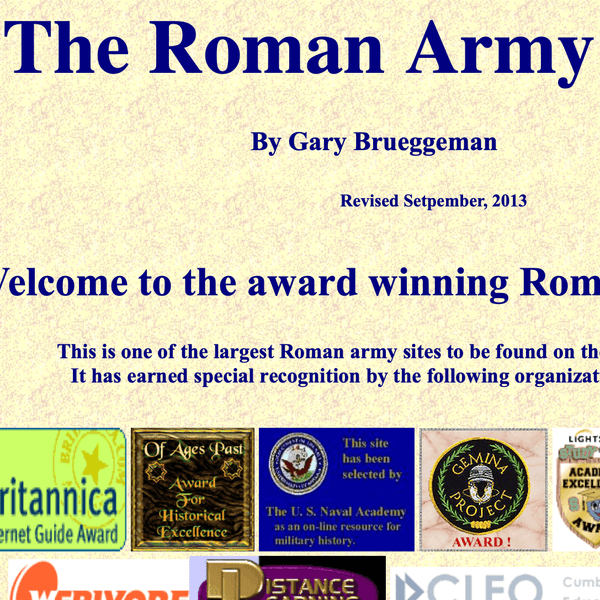 Gary Brueggeman&#8217;s The Roman Army - Karwansaray Publishers