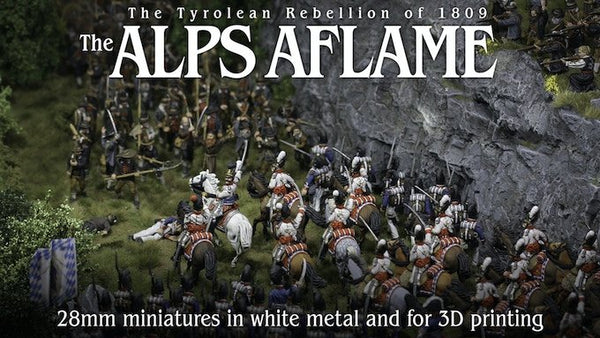 The Alps Aflame - 28mm Napoleonics - Karwansaray Publishers