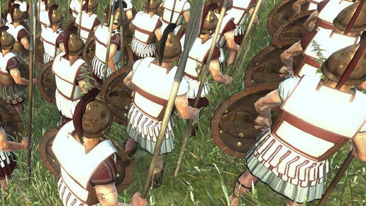 Those are not hoplite shields!