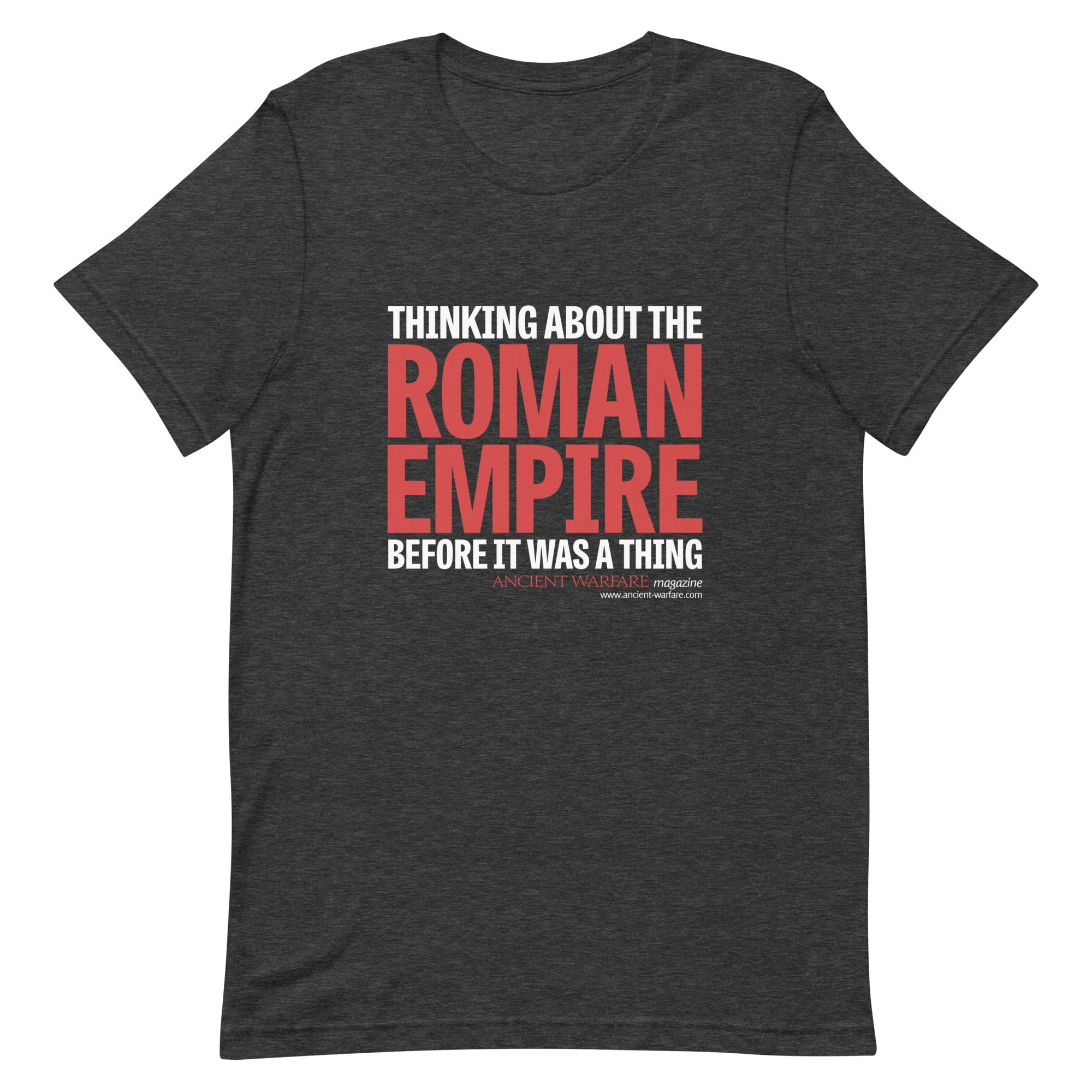 T - Shirt: Thinking about the Roman Empire before it was a thing (dark edition) - Karwansaray Publishers