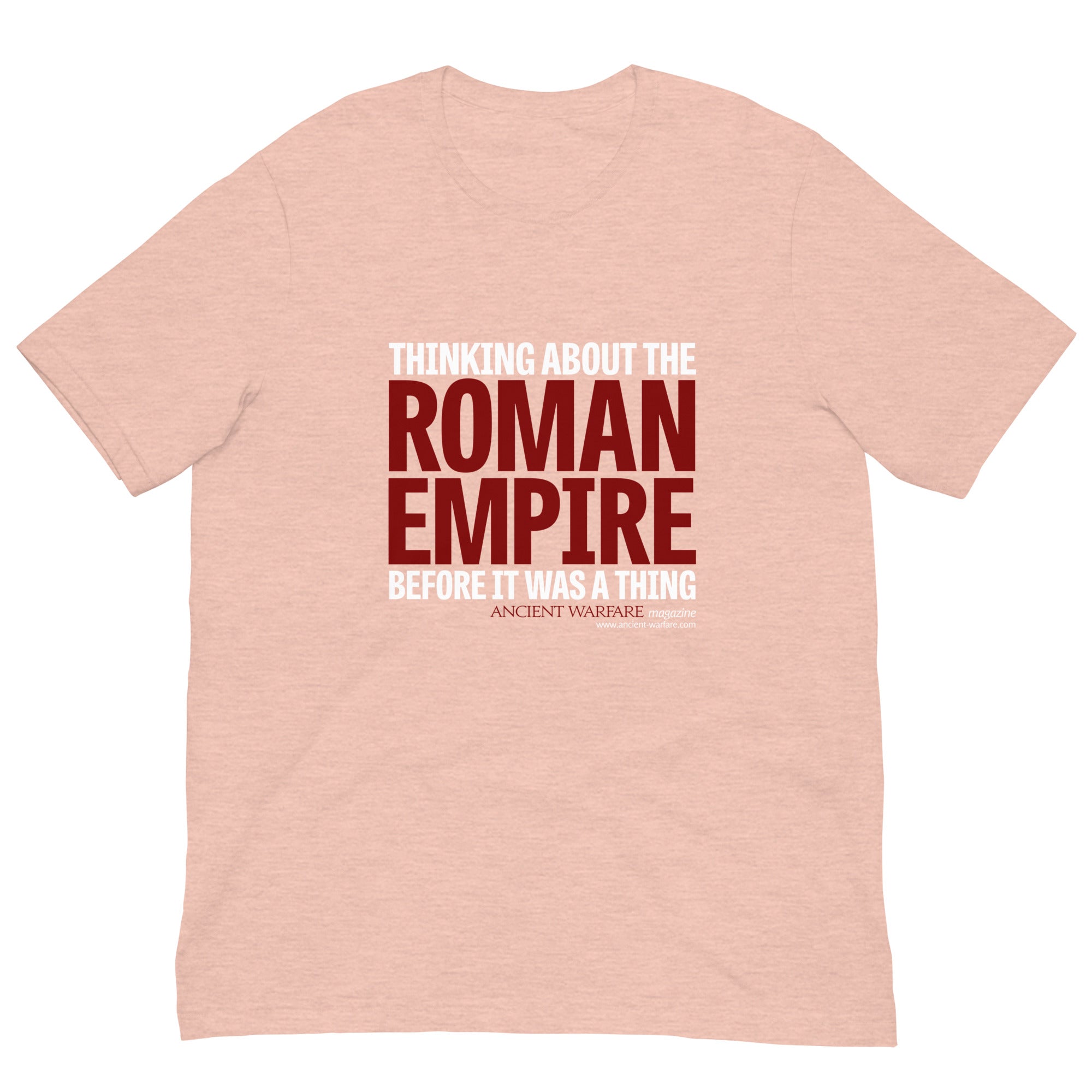 T - Shirt: Thinking about the Roman Empire before it was a thing (red edition) - Karwansaray Publishers